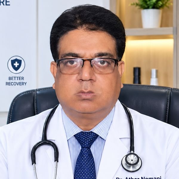 Dr. Athar Nomani, General Surgeon at CM Hospital, Patna